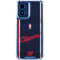 NBA Los Angeles Clippers Distressed Red Moto G 5G (2024) Clear Case